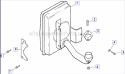 Exhaust Diagram and Parts List for PH-XT675  Kohler Engine