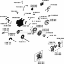 Part Location Diagram of 1802508-S Kohler Flywheel Assembly - Use 18 025 08-S