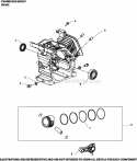 Page C Diagram and Parts List for SH265-0103  Kohler Engine
