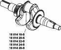 Page D Diagram and Parts List for SH265-1055  Kohler Engine