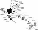 Page J Diagram and Parts List for SH265-3011  Kohler Engine