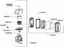Page A Diagram and Parts List for SH265-3056  Kohler Engine