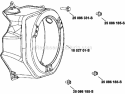 Page B Diagram and Parts List for SH265-3056  Kohler Engine