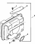 Page K Diagram and Parts List for SV530-0006  Kohler Engine
