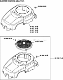 Page B Diagram and Parts List for SV470-0001  Kohler Engine