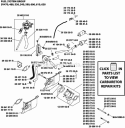 Part Location Diagram of 2011208-S Kohler Kit, Carburetor Spacer