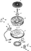 Page I Diagram and Parts List for SV530-0222  Kohler Engine