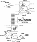Page G Diagram and Parts List for SV710-3036  Kohler Engine