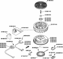 Page J Diagram and Parts List for SV710-0011  Kohler Engine