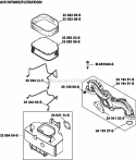 Page B Diagram and Parts List for SV840-3012  Kohler Engine
