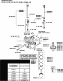 Page C Diagram and Parts List for SV715-0001  Kohler Engine