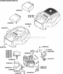 Page C Diagram and Parts List for SV740-0011  Kohler Engine