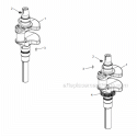 Part Location Diagram of 32014301-S Kohler Crankshaft Assembly
