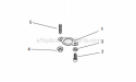 Exhaust Group Diagram and Parts List for SV710  Kohler Engine