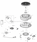 IgnitionCharging Group Diagram and Parts List for SV710  Kohler Engine