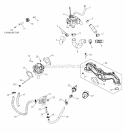 Fuel System Group Diagram and Parts List for SV710  Kohler Engine
