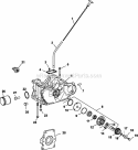 Page K Diagram and Parts List for TH16-52545  Kohler Engine