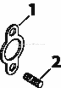 Page F Diagram and Parts List for TH16-52545  Kohler Engine