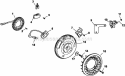 Page H Diagram and Parts List for TH16-52535  Kohler Engine
