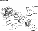 Page J Diagram and Parts List for WH208-0004  Kohler Engine