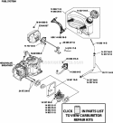 Part Location Diagram of 1485352-S Kohler Kit: Carburetor
