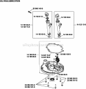 Part Location Diagram of 25086161-S Kohler Screw, Hex Flange (M8)