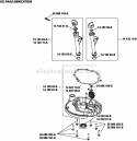 Page K Diagram and Parts List for XT149-3311  Kohler Engine