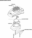 Page B Diagram and Parts List for XT149-0012  Kohler Engine