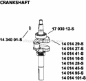 Page D Diagram and Parts List for XT149-0026  Kohler Engine