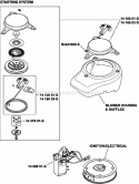 Page L Diagram and Parts List for XT173-0022  Kohler Engine