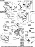 Part Location Diagram of 1485357-S Kohler Kit: Carburetor 13 Mm Auto Cho