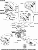 Part Location Diagram of 1422714-S Kohler Cap Assembly, Fuel