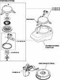 Page L Diagram and Parts List for XT173-0042  Kohler Engine
