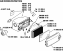 Page A Diagram and Parts List for XT173-0022  Kohler Engine