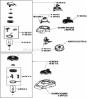 Part Location Diagram of 1416520-S Kohler Retractable Starter Assembly