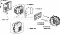 Page G Diagram and Parts List for XT650-3014  Kohler Engine