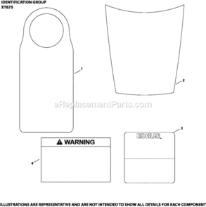 Identification_Group_Xt675-2070_Xt675 Diagram and Parts List for XT675-2070  Kohler Engine