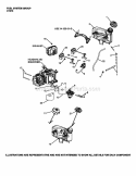 Page H Diagram and Parts List for XT675-2034  Kohler Engine
