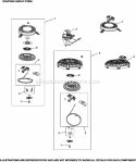 Page L Diagram and Parts List for XT800-2053  Kohler Engine