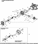 Page E Diagram and Parts List for XT800-1026  Kohler Engine