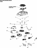 Page J Diagram and Parts List for XT800-0032  Kohler Engine