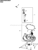 Page K Diagram and Parts List for XT800-0032  Kohler Engine