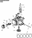 Page C Diagram and Parts List for XT800-0032  Kohler Engine