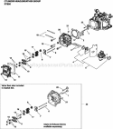 Page E Diagram and Parts List for XT800-0032  Kohler Engine