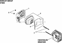 Page G Diagram and Parts List for XT800-0032  Kohler Engine