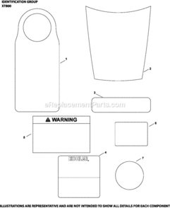 Identification_Group_Xt800 Diagram and Parts List for XT800-3077  Kohler Engine