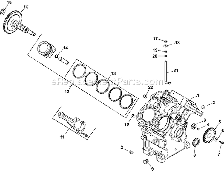 Page AR Diagram and Parts List for LH630-0002  Kohler Engine