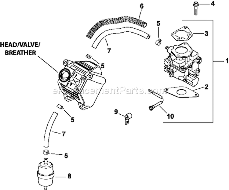 Page I Diagram and Parts List for LH630-0002  Kohler Engine