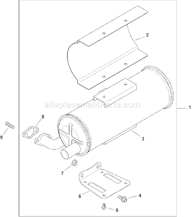 Page H Diagram and Parts List for LH685-0011  Kohler Engine