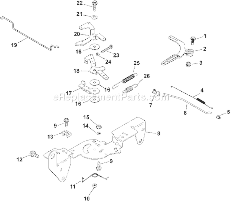 Page F Diagram and Parts List for LH685-0010  Kohler Engine